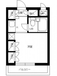 スカイコート西荻窪の物件間取画像